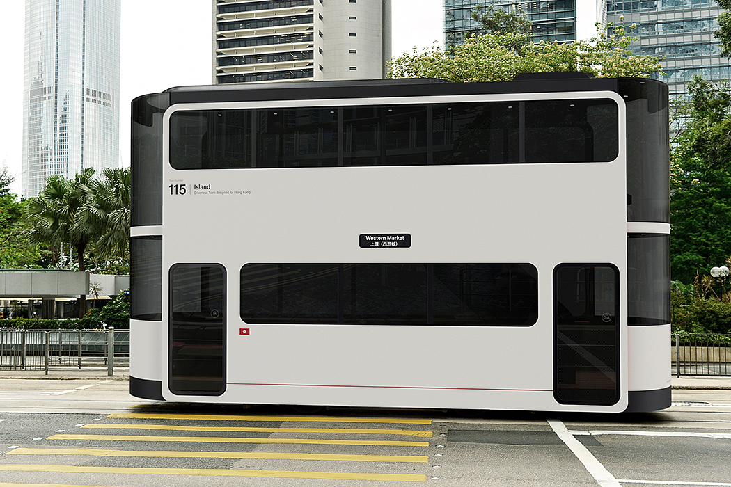 tram，Hong Kong，double-deck，Driverless，COVID-19，Social isolation，