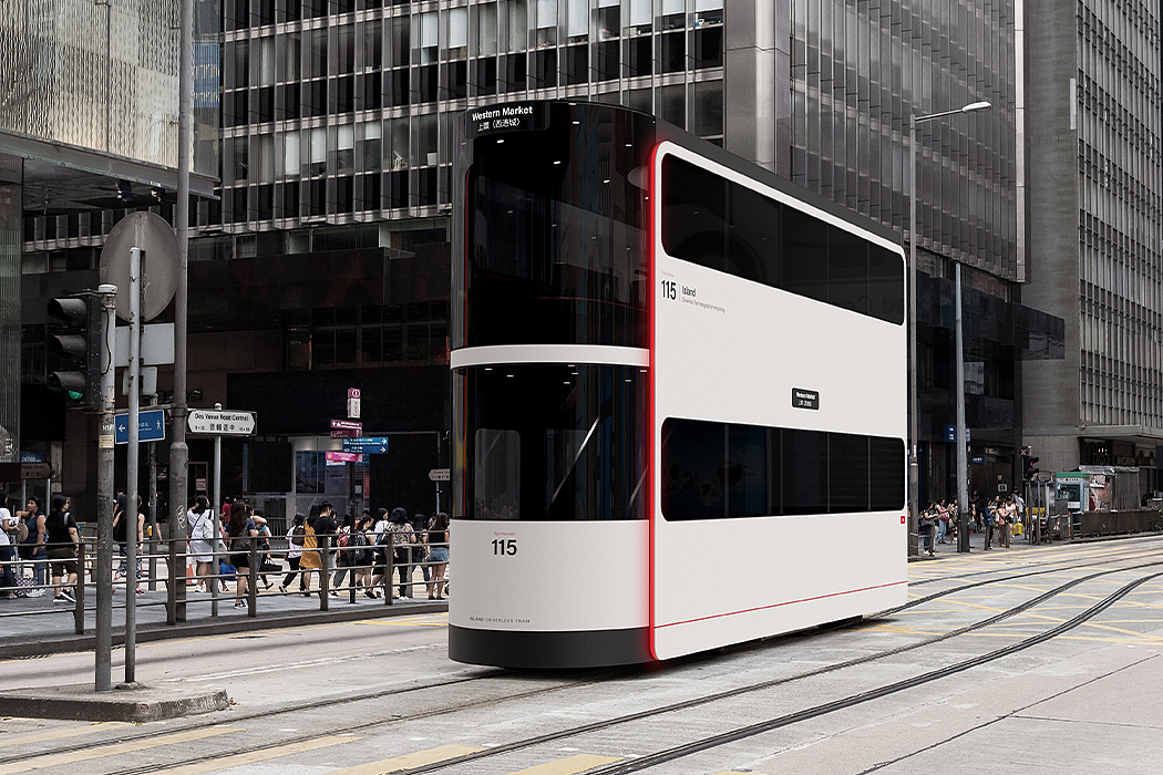 tram，Hong Kong，double-deck，Driverless，COVID-19，Social isolation，