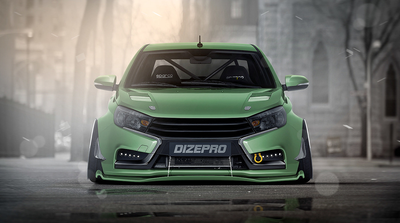 Sports car，Cool，visual effect，automobile，