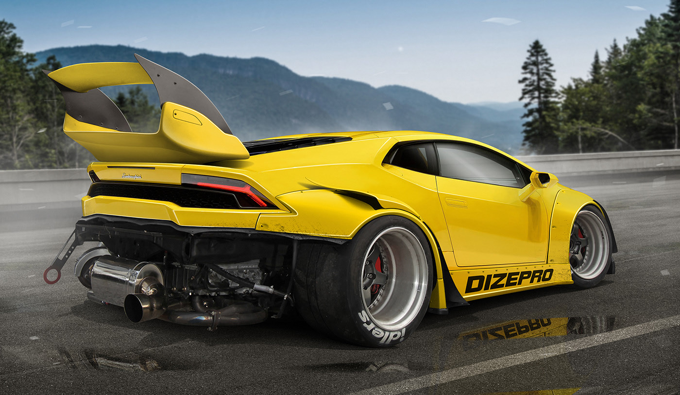 Sports car，Cool，visual effect，automobile，