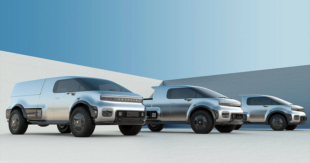 2020 red dot product design award，automobile，Neuron EV T-ONE，Pickup truck，Electric，
