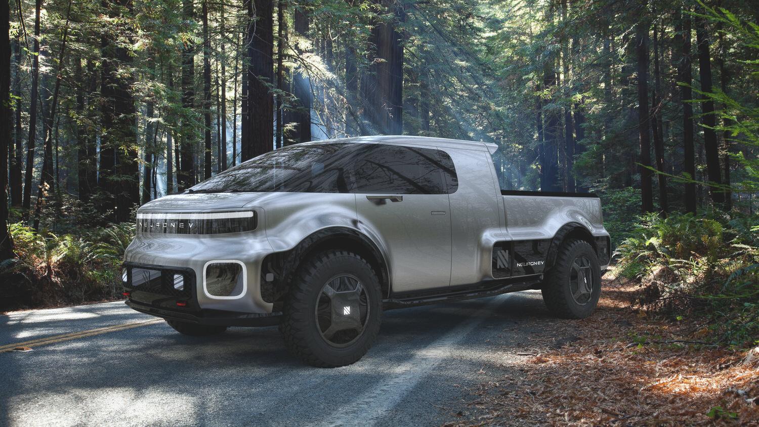 2020 red dot product design award，automobile，Neuron EV T-ONE，Pickup truck，Electric，