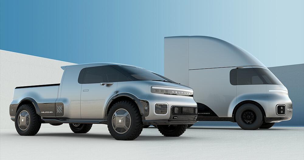 2020 red dot product design award，automobile，Neuron EV T-ONE，Pickup truck，Electric，
