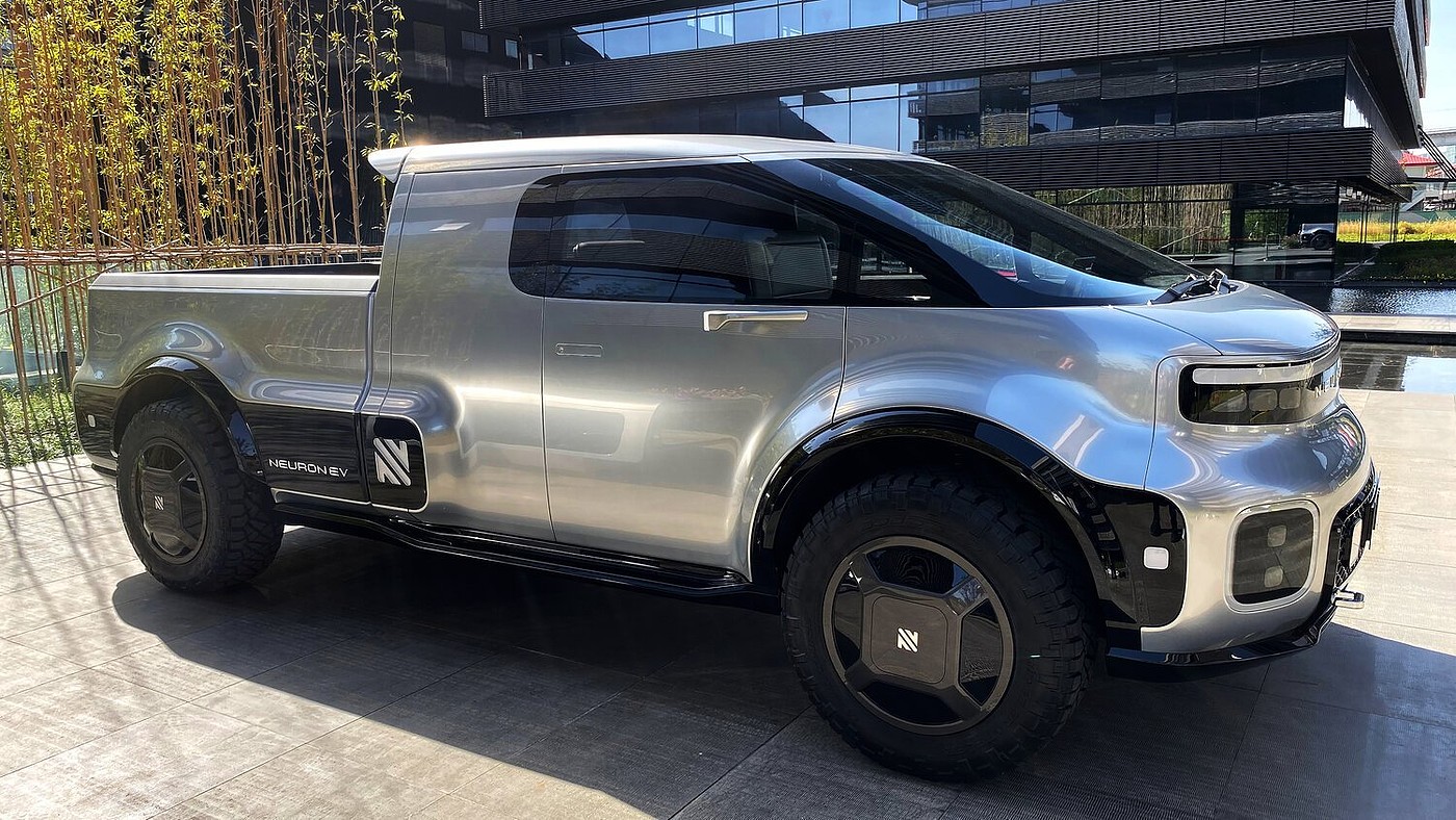 2020 red dot product design award，automobile，Neuron EV T-ONE，Pickup truck，Electric，