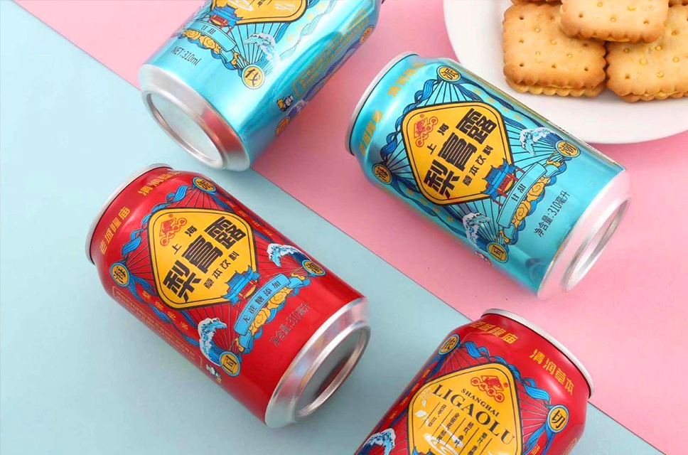 Time honored brand activation，Yu Garden，packing design，Pear paste，