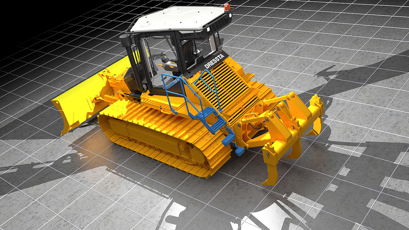 2020 red dot product design award，TD-16N，2020 red dot product design award，Bulldozer，TD-16N，Bulldozer，