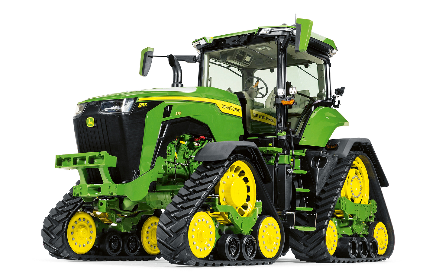 2020 red dot product design award，John Deere 8R-Series，Tractor，Crawler type，8R / 8RT / 8RX，