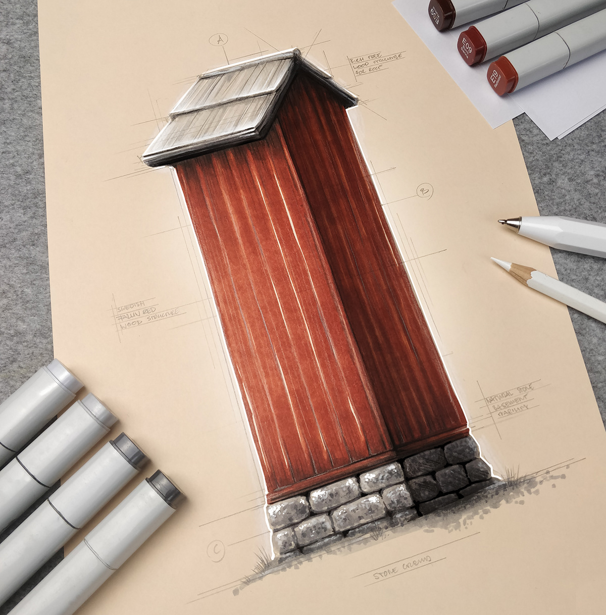 Sketch，Hand drawn，illustration，visualization，