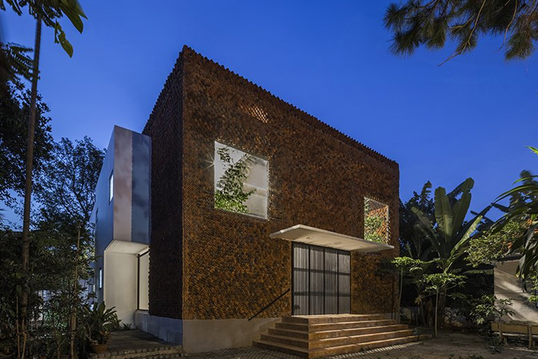 Architecture，brick，modern，grand，