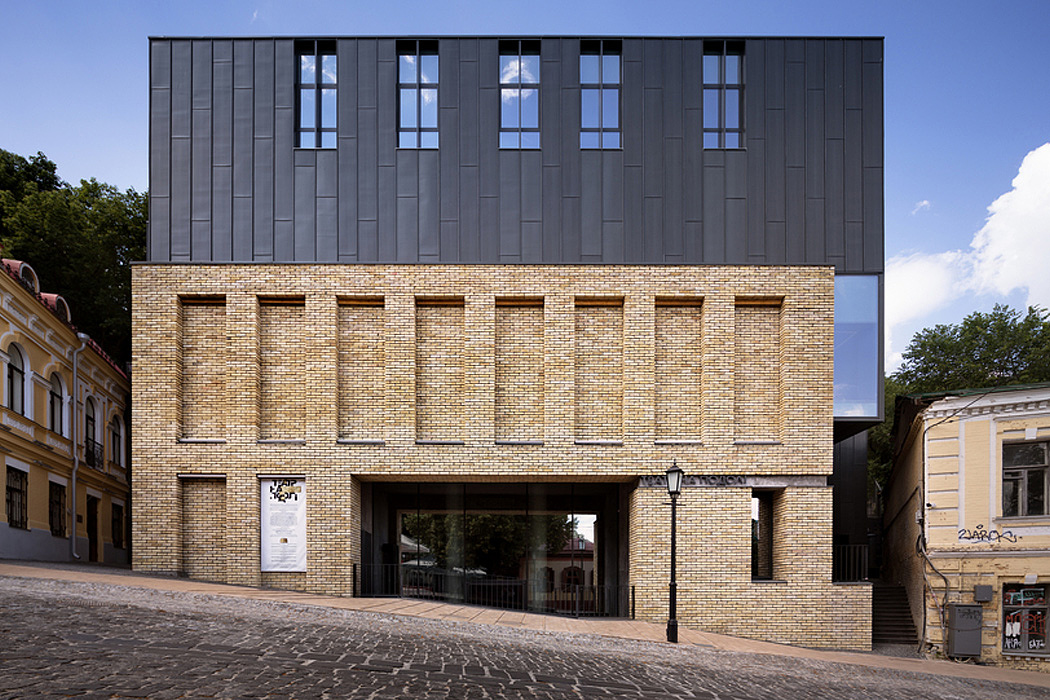 Architecture，brick，modern，grand，