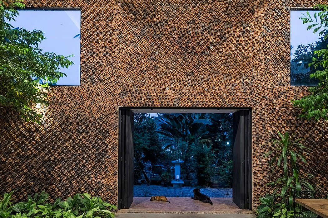 Architecture，brick，modern，grand，