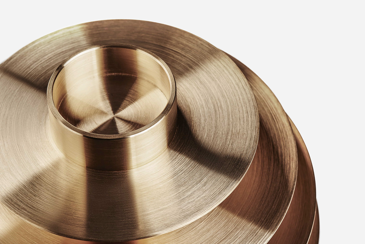 Candlestick，Metal，Sculpture，modern，