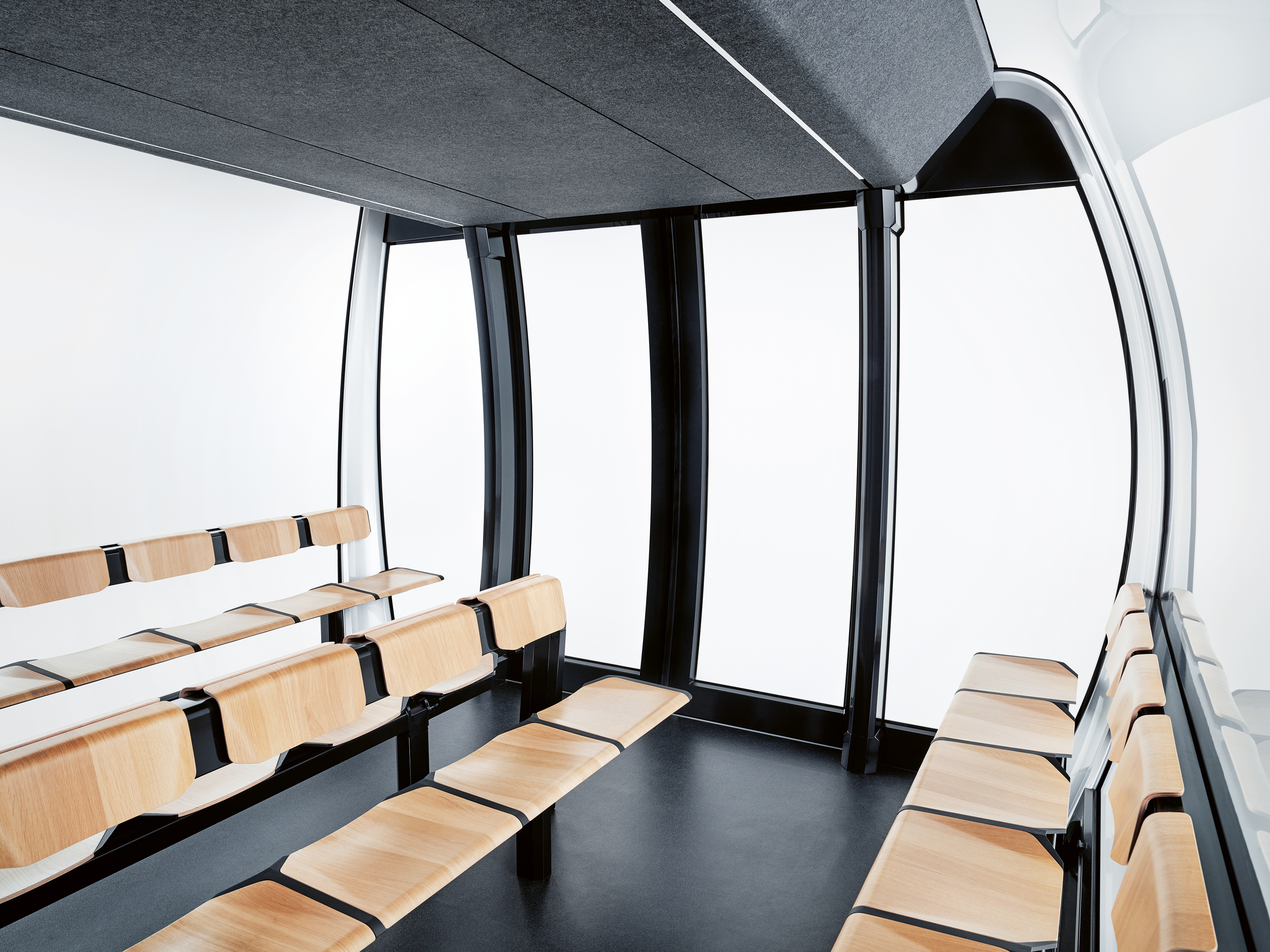 2020 red dot product design award，ATRIA，Glass，Cable Car，