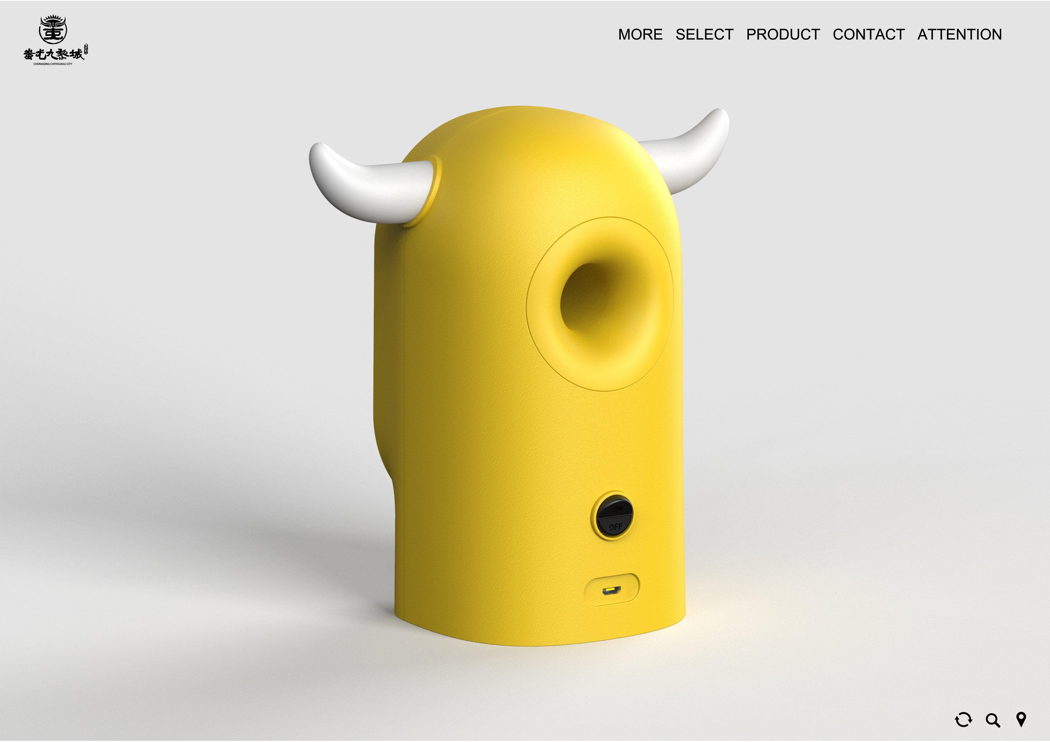 loudspeaker box，Night light，ox horn，Batik，cloth，