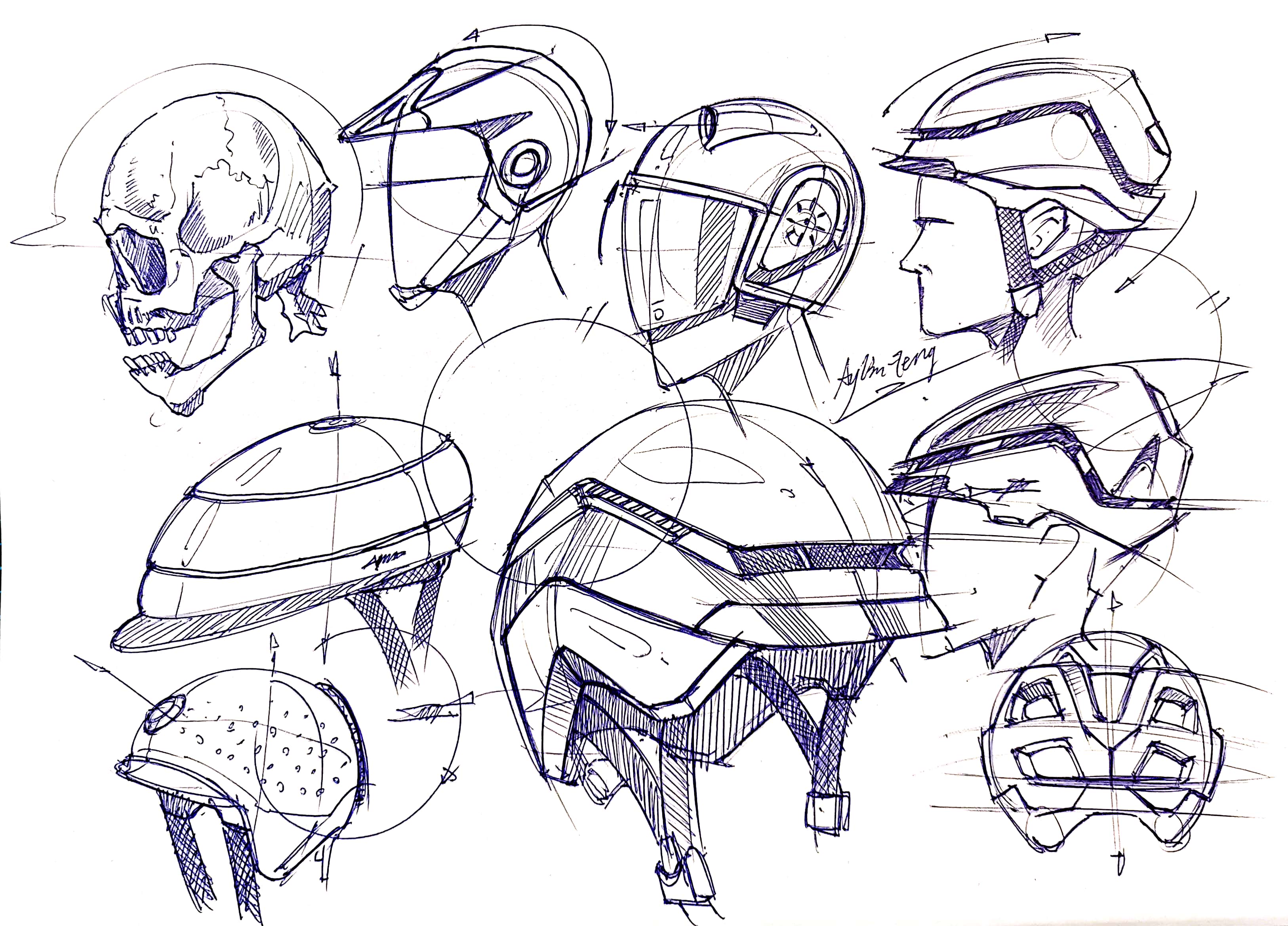 Hand drawn industrial product design，Postgraduate entrance examination for industrial product design，Hand drawn book of industrial product designer，Product design sketch，Pursue dream Jiangnan Design Postgraduate Entrance Examination，Teng Yilin，