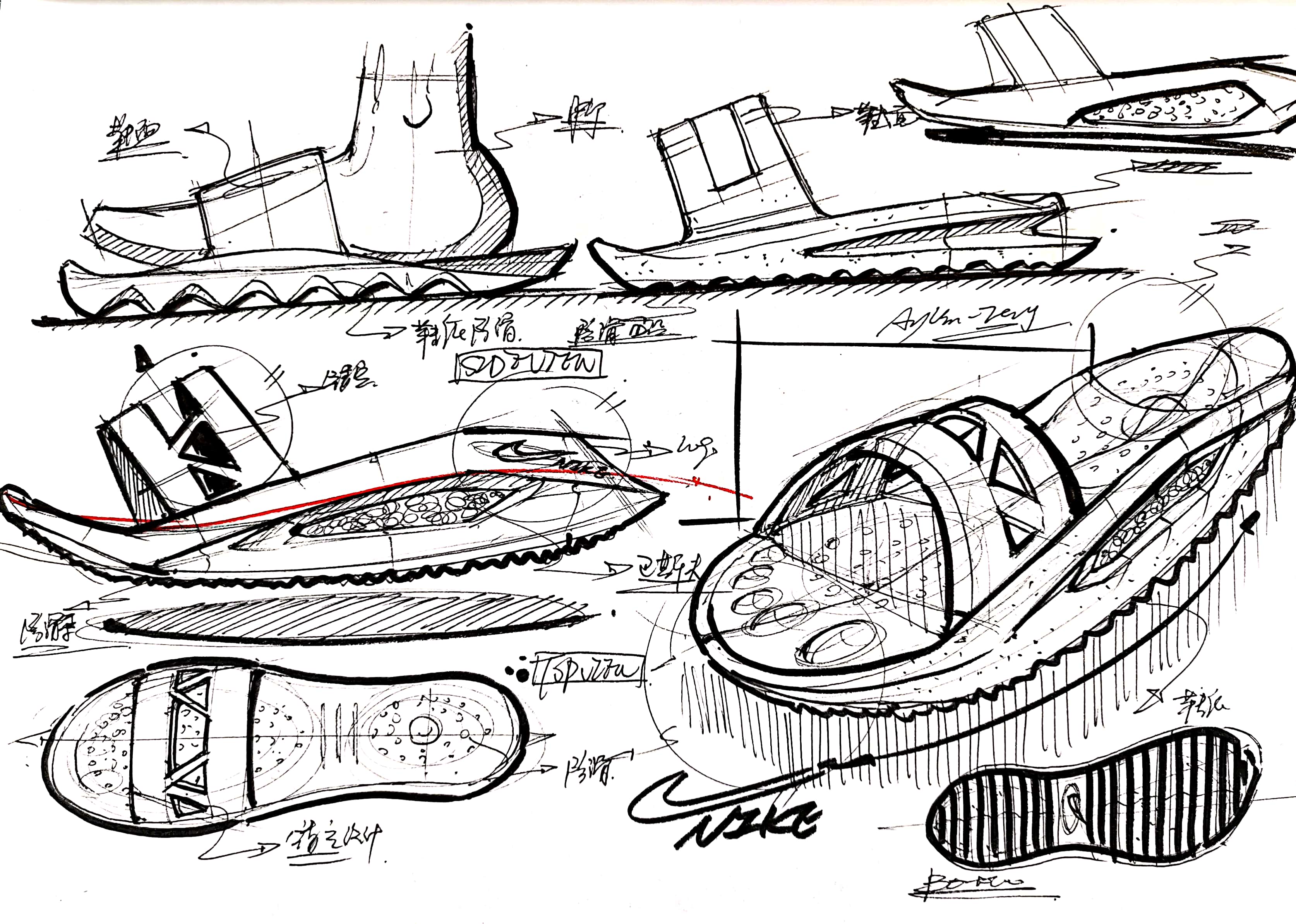 Hand drawn industrial product design，Postgraduate entrance examination for industrial product design，Hand drawn book of industrial product designer，Product design sketch，Pursue dream Jiangnan Design Postgraduate Entrance Examination，Teng Yilin，