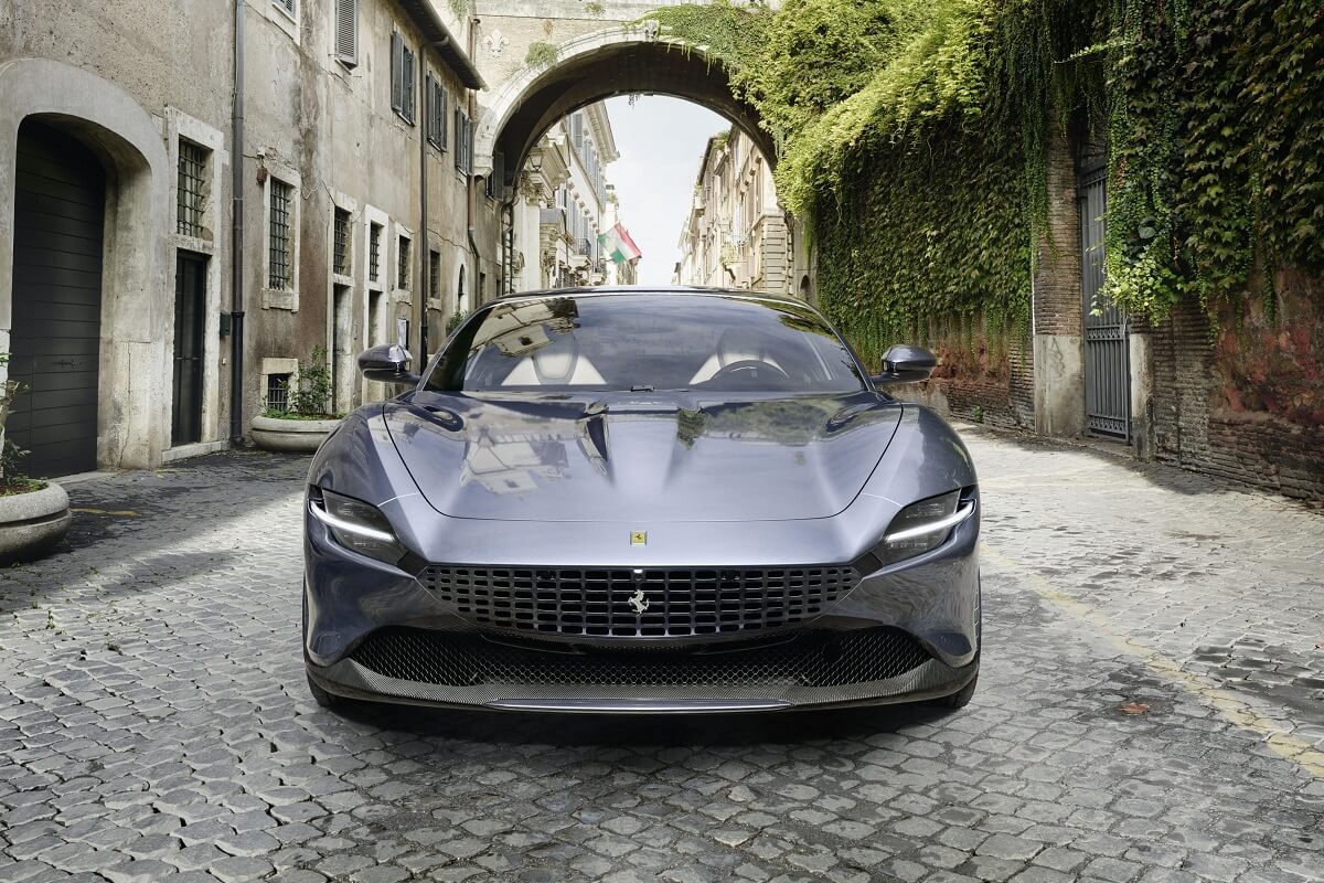 2020 red dot product design award，automobile，Ferrari Roma，Ferrari，Sports car，led，