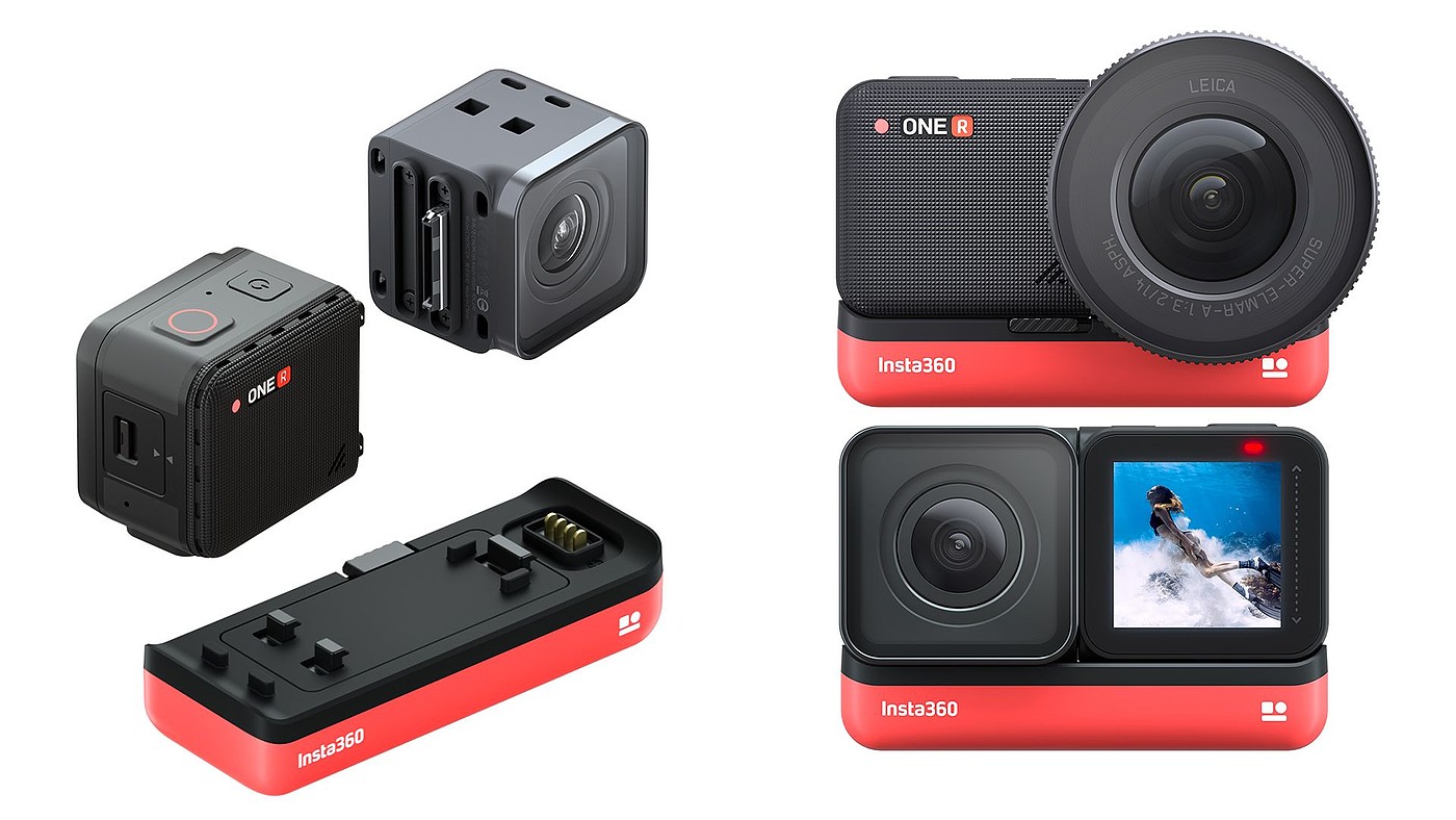 Insta360 ONE R，video camera，Electronics，2020 red dot product design award，