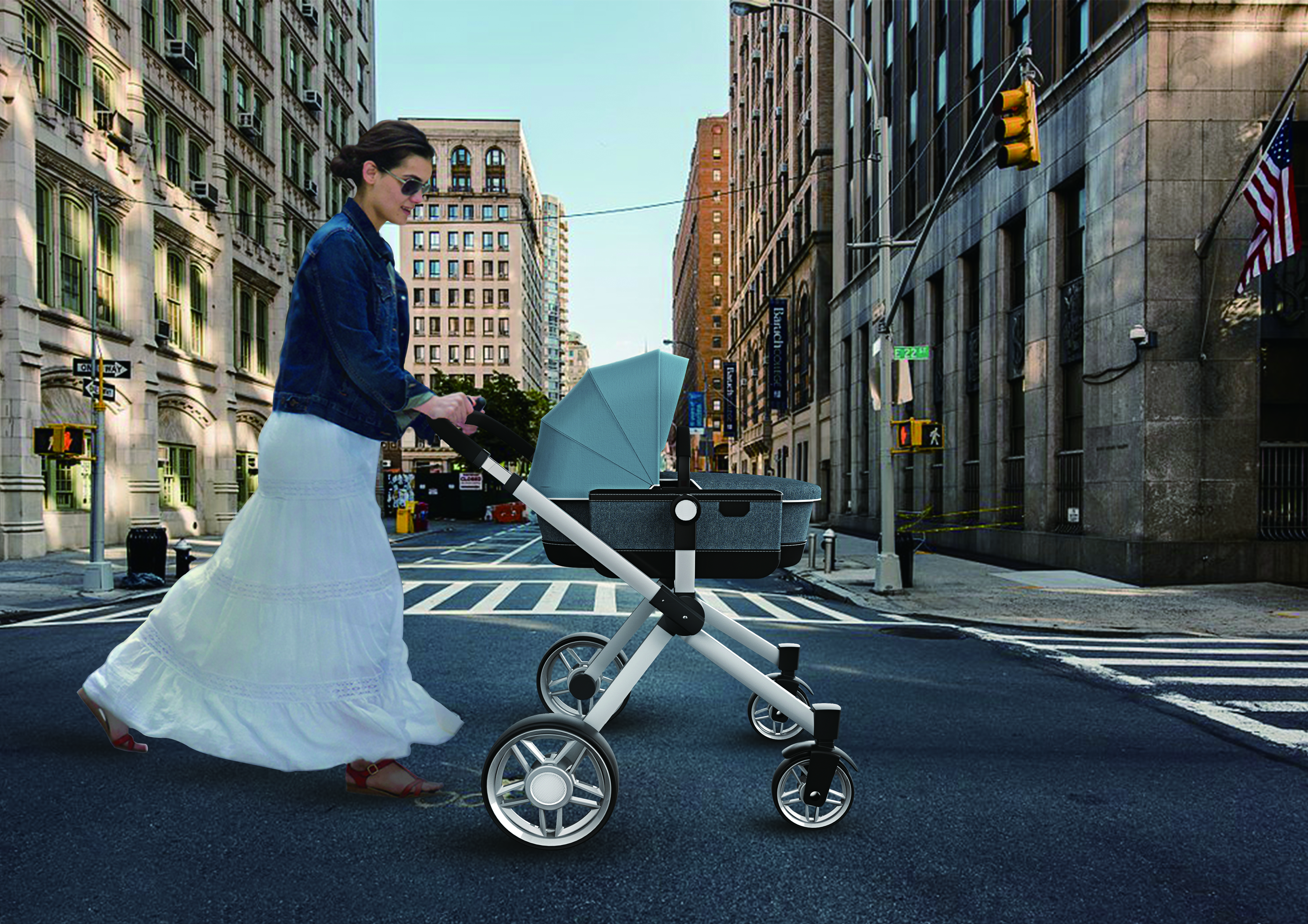 Children carts，Double stroller，expand，Tough，