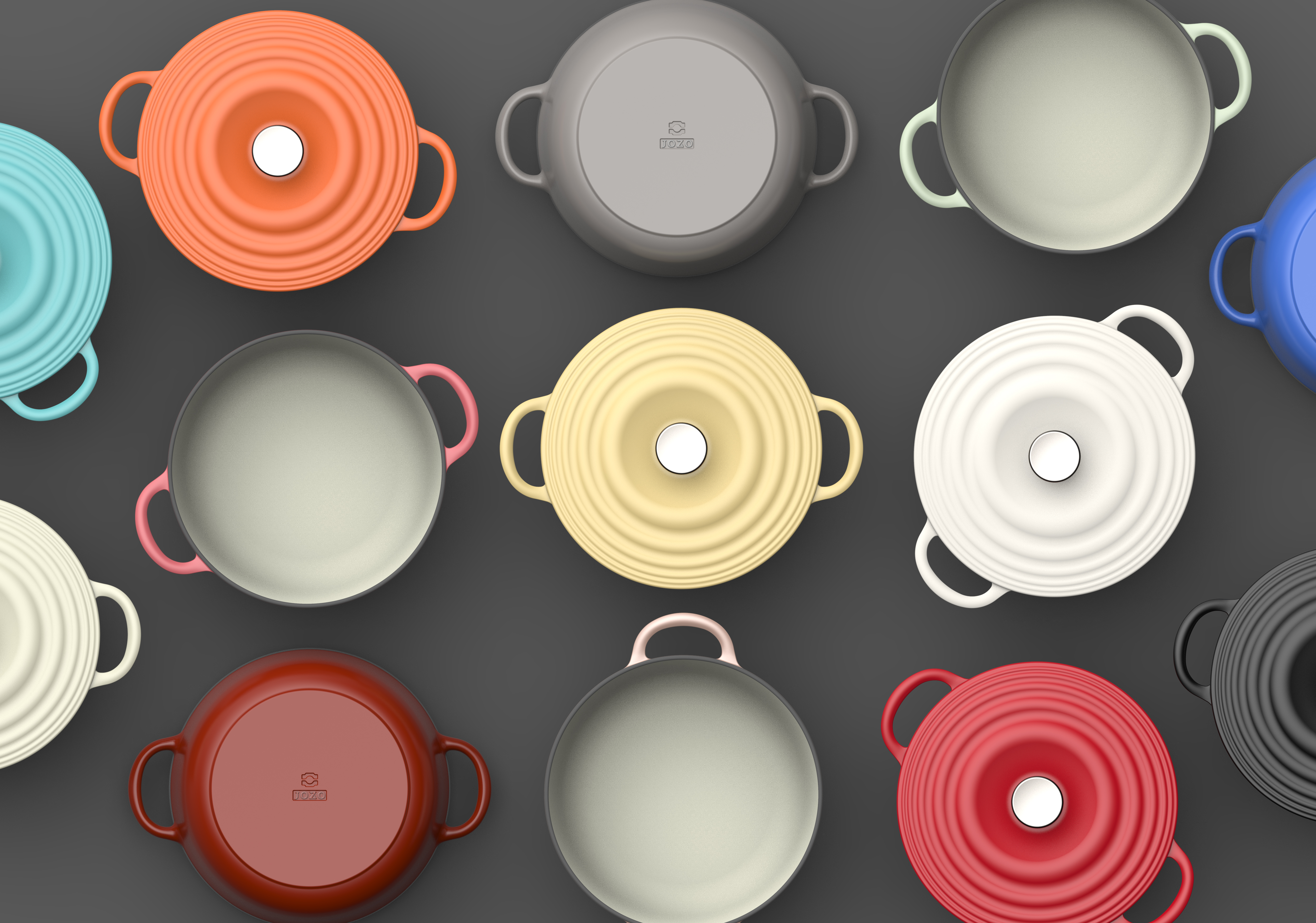 Cast iron pot，Soup pot，Enamel pot，pot，Kitchenware，