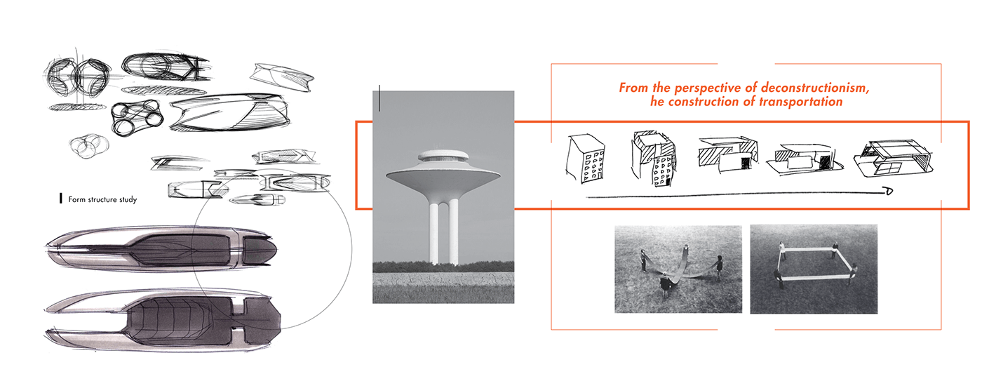 Renault Pantheon，Automobile design，Hand drawn，