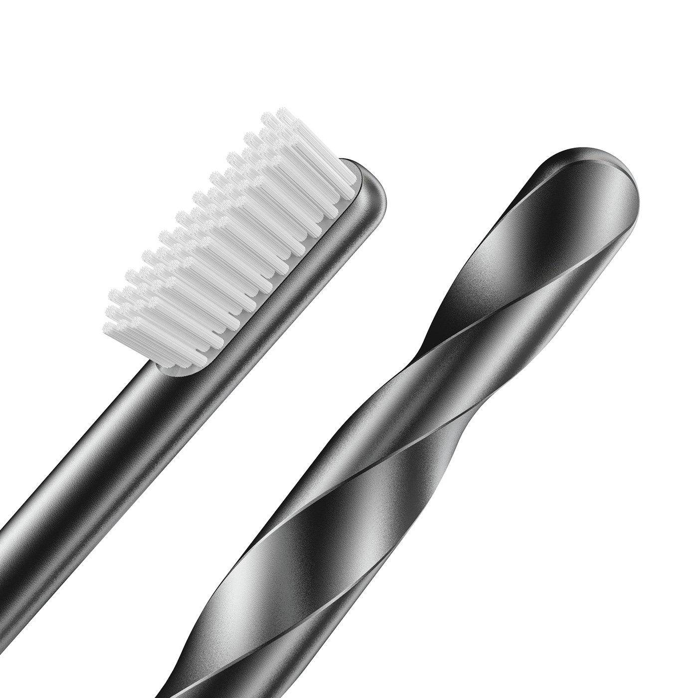Twist Toothbrush，toothbrush，Metal，