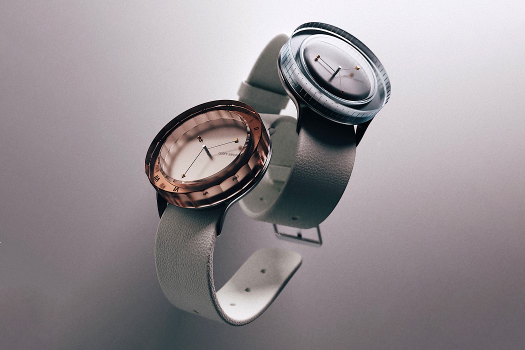 Watch design，ISSEY MIYAKE，Glass，