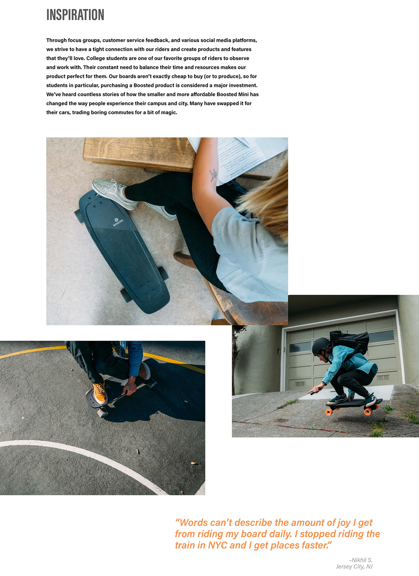 Boosted 2018，Skateboard design，black，