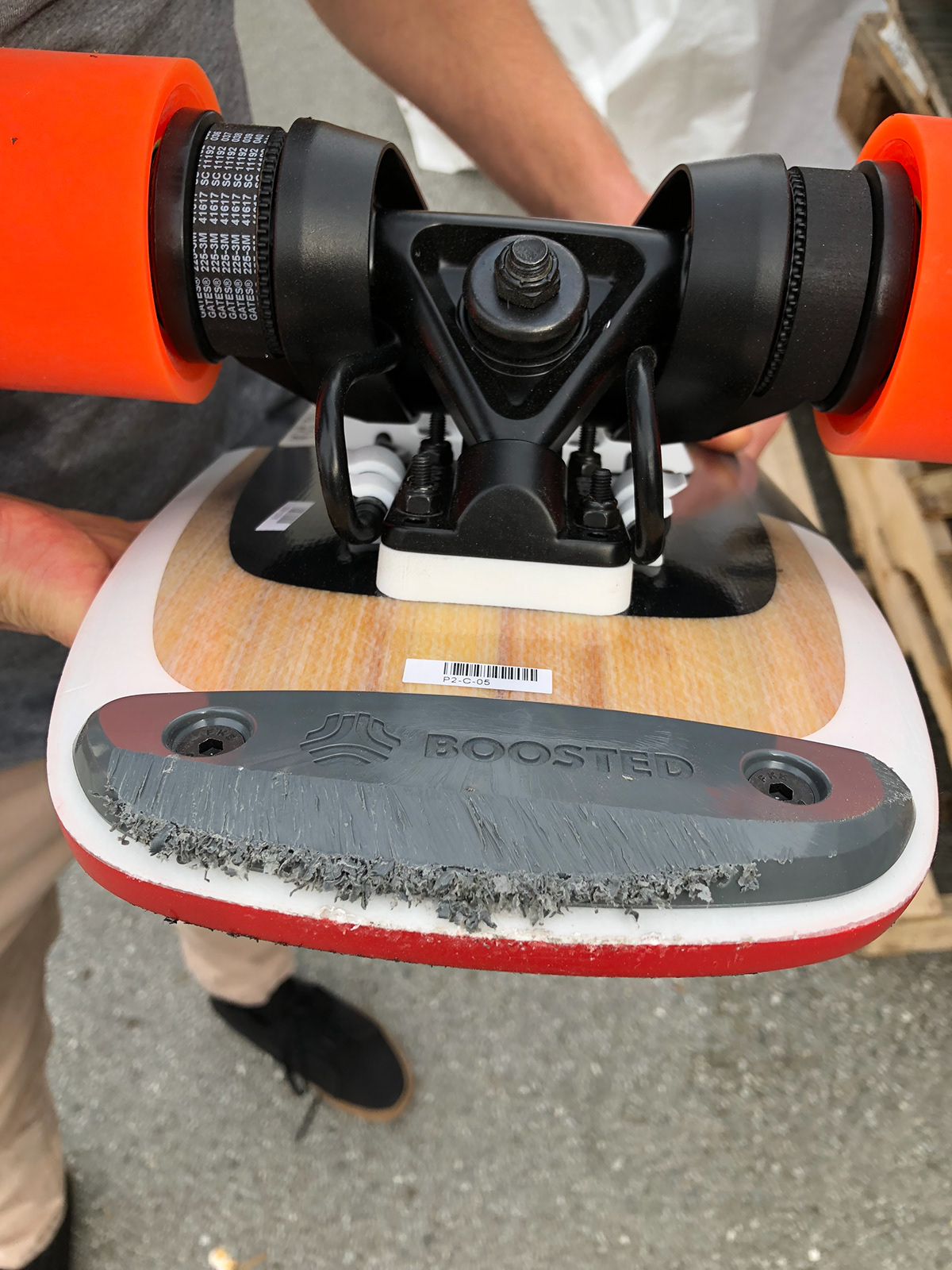 Boosted 2018，Skateboard design，black，