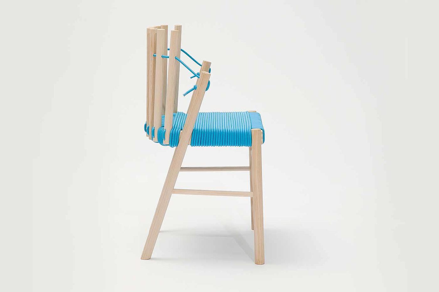 weave，originality，chair，product design，furniture design ，