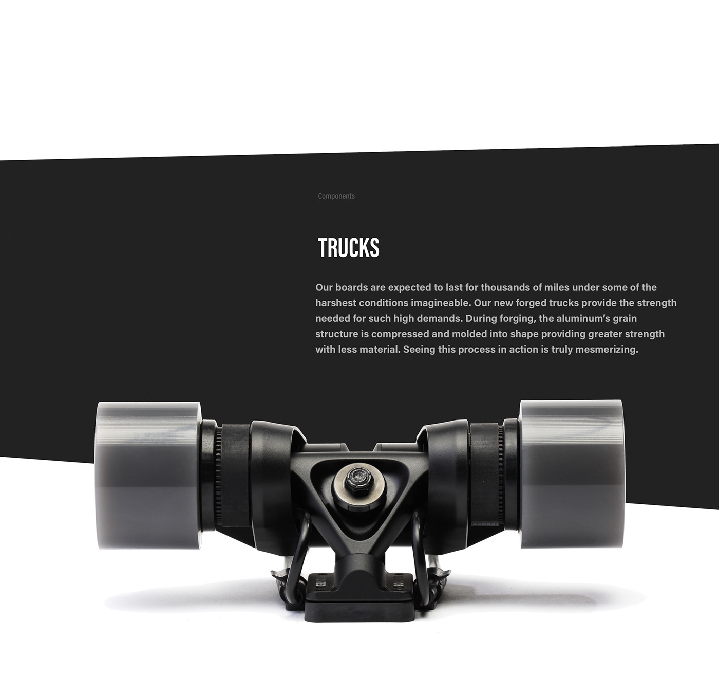 Boosted 2018，Skateboard design，black，