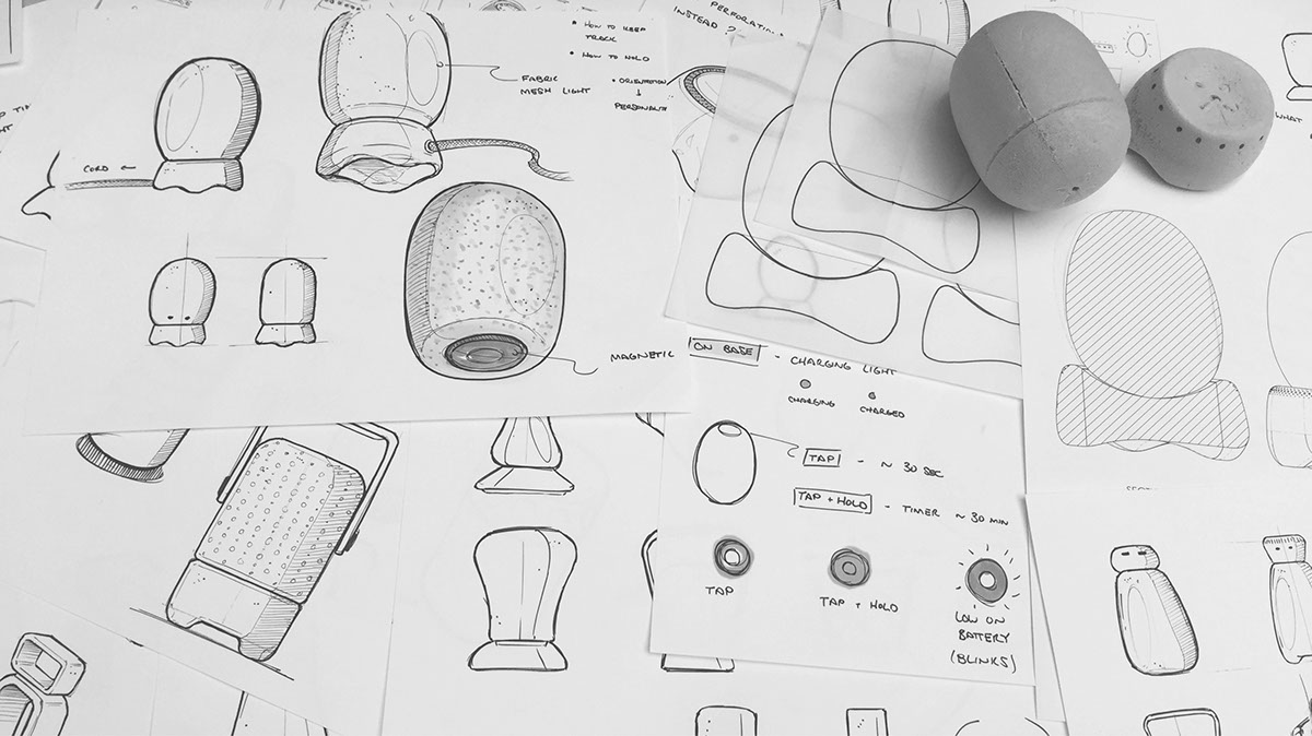 Take，Lamp design，Interactive product design，