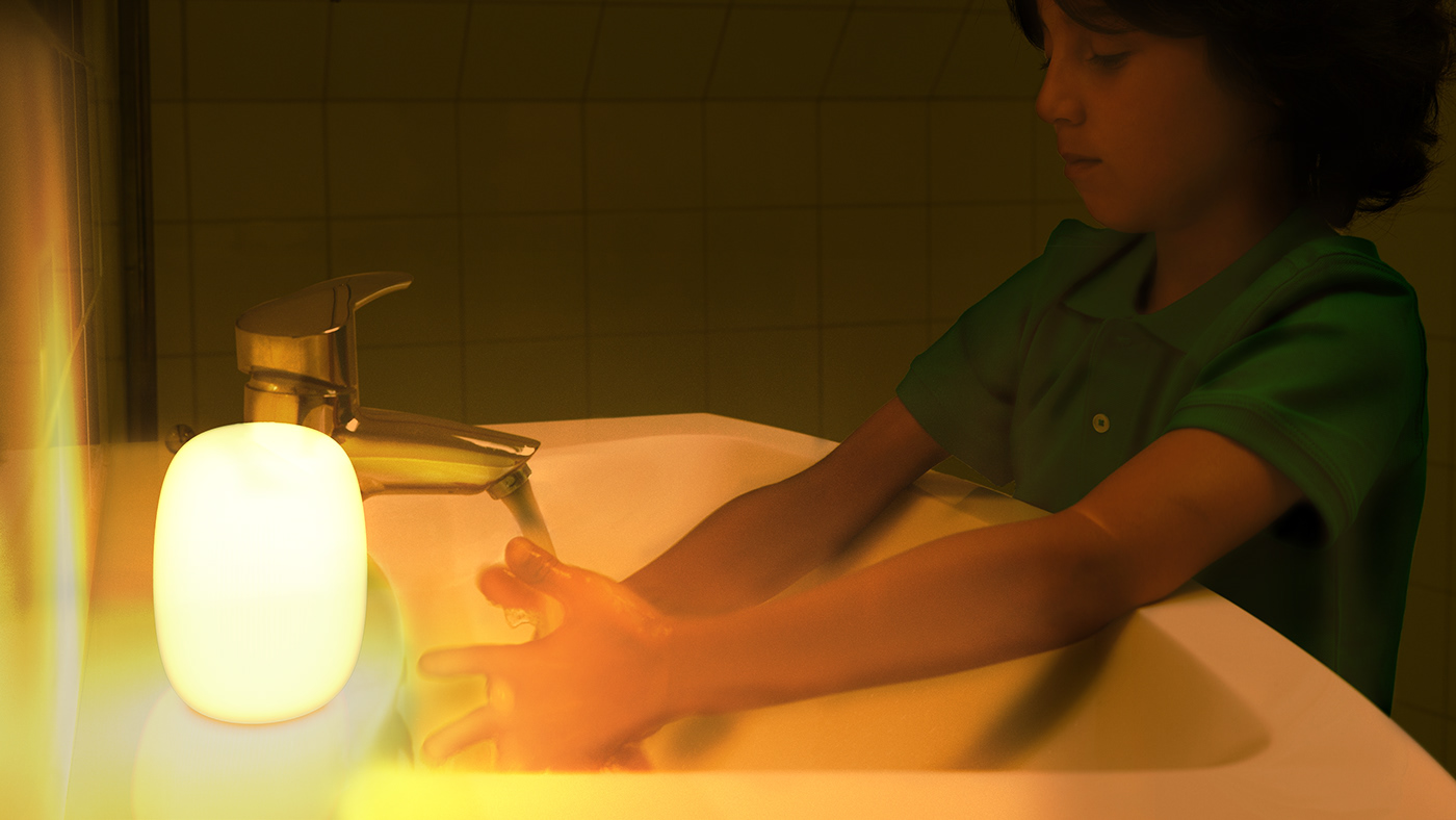 Take，Lamp design，Interactive product design，