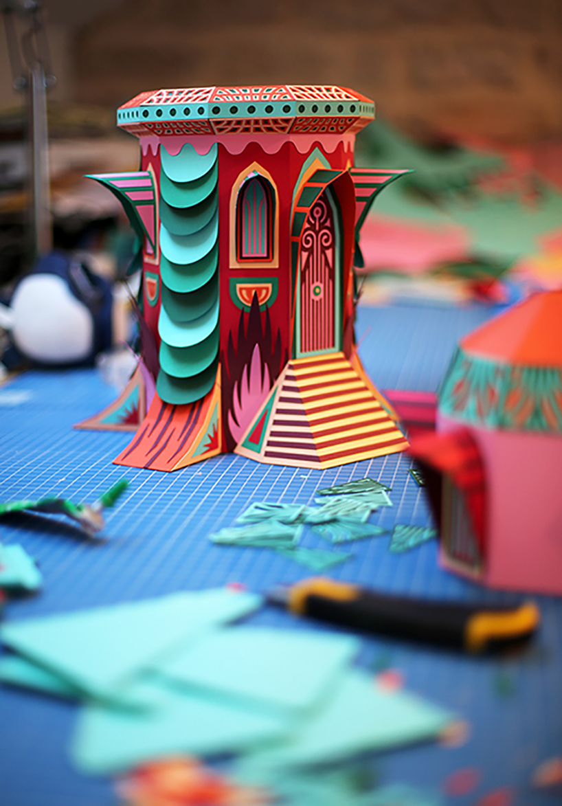 product design，industrial design，paper-cut，originality，Gorgeous，