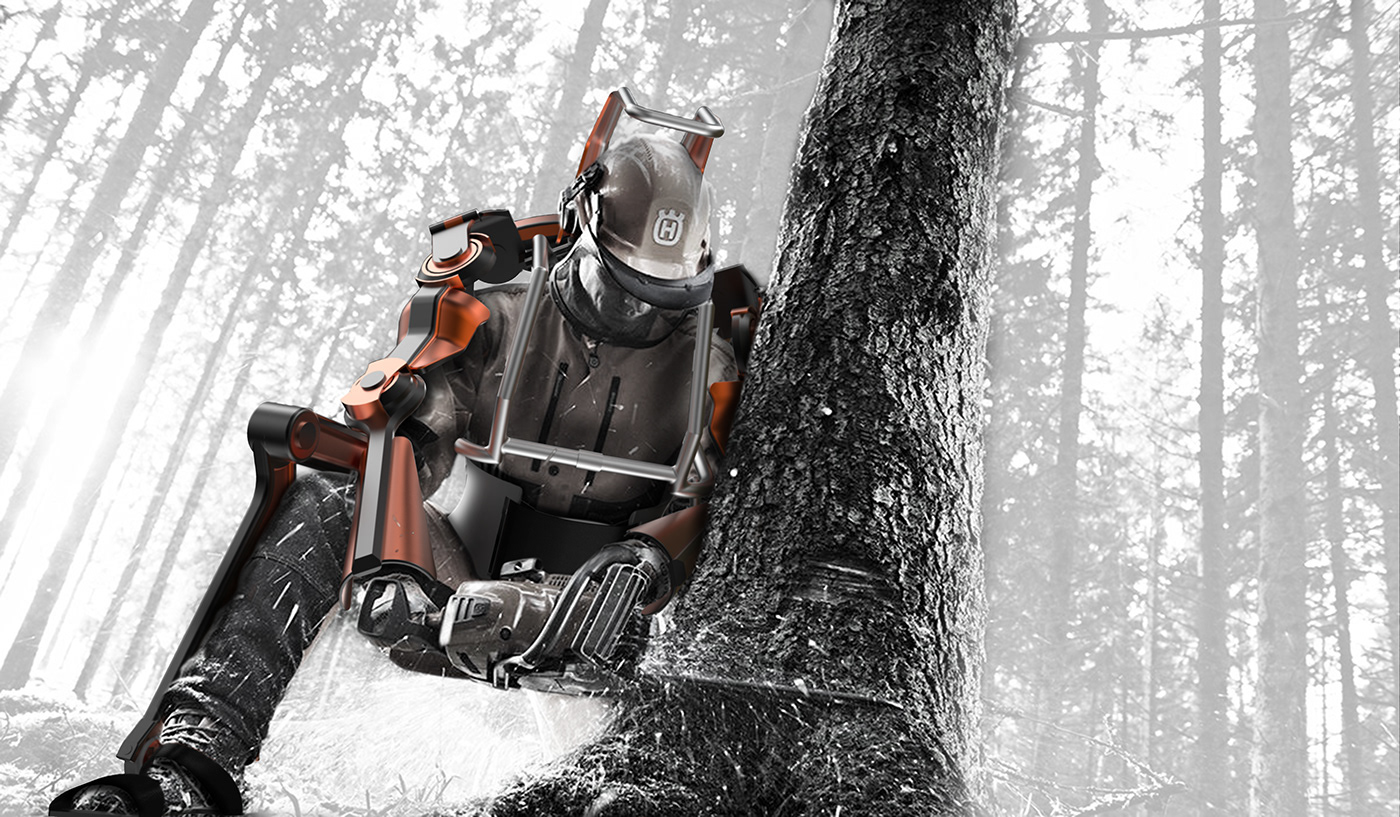 Jason Lee，Aegis，Logging suit，Exoskeleton，