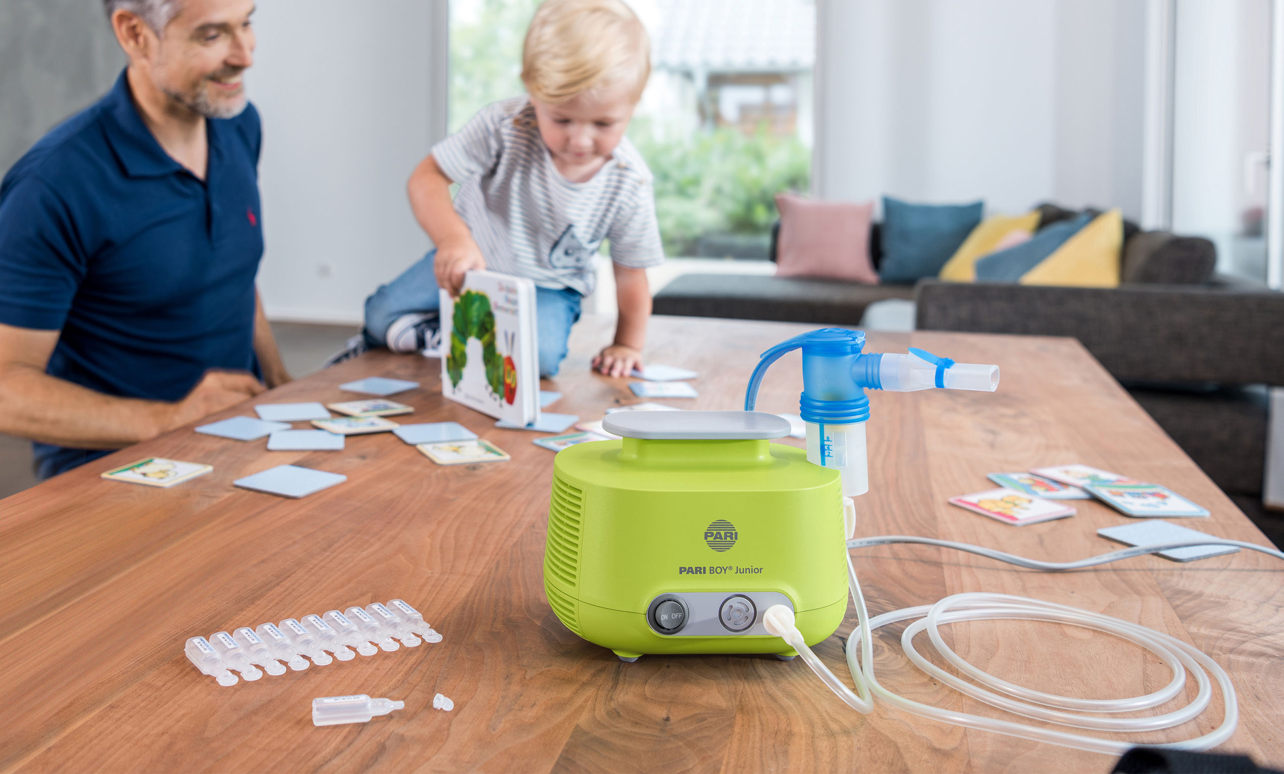 2020 red dot product design award，PARI Inhalation，Suction device，respiratory tract，