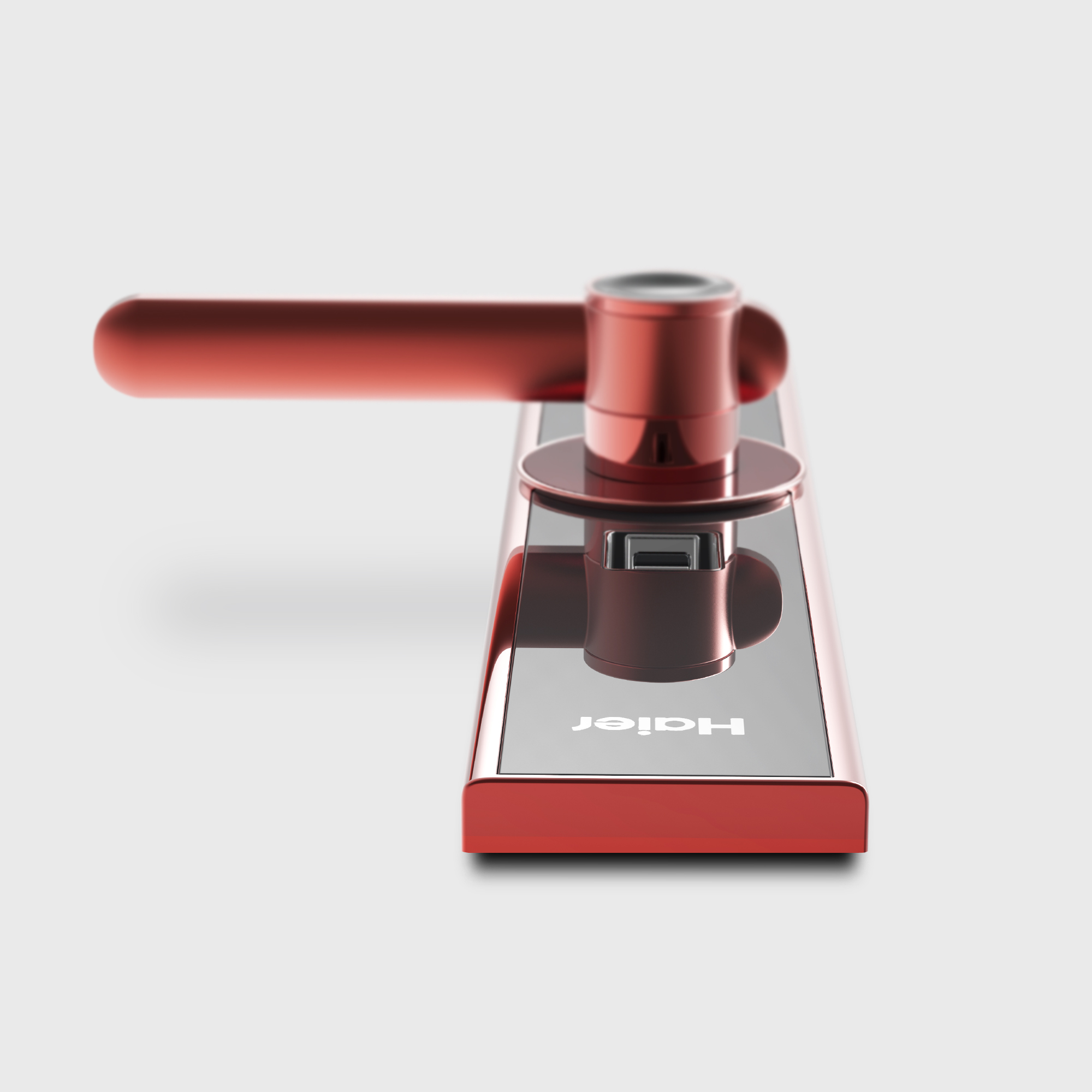 Intelligent lock，Haier，Smart home，Door lock，Bronze，Light effect，