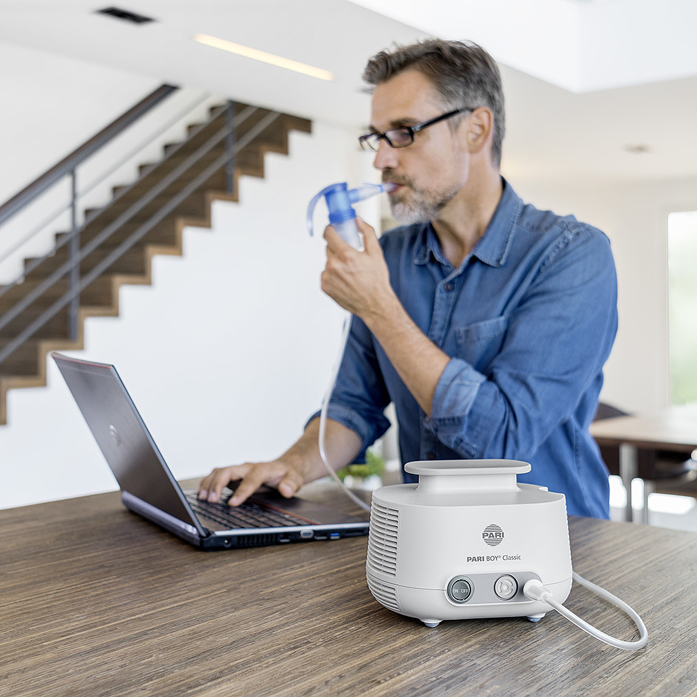 2020 red dot product design award，PARI Inhalation，Suction device，respiratory tract，