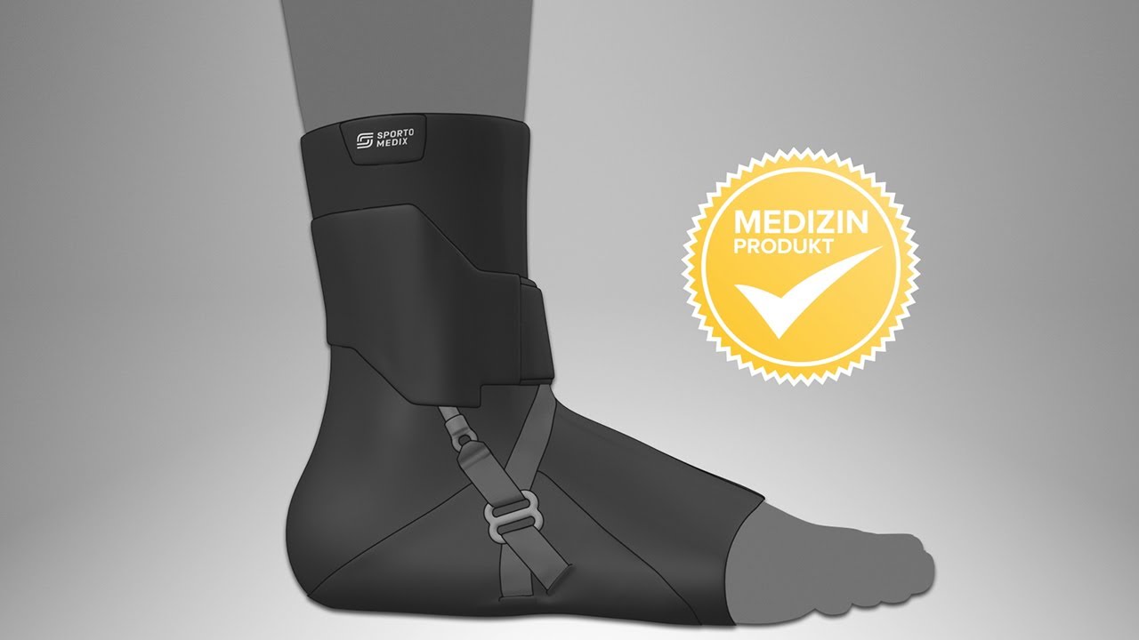2020 red dot product design award，FastProtect Malleo，foot，Fixator，ankle joint，protective clothing，