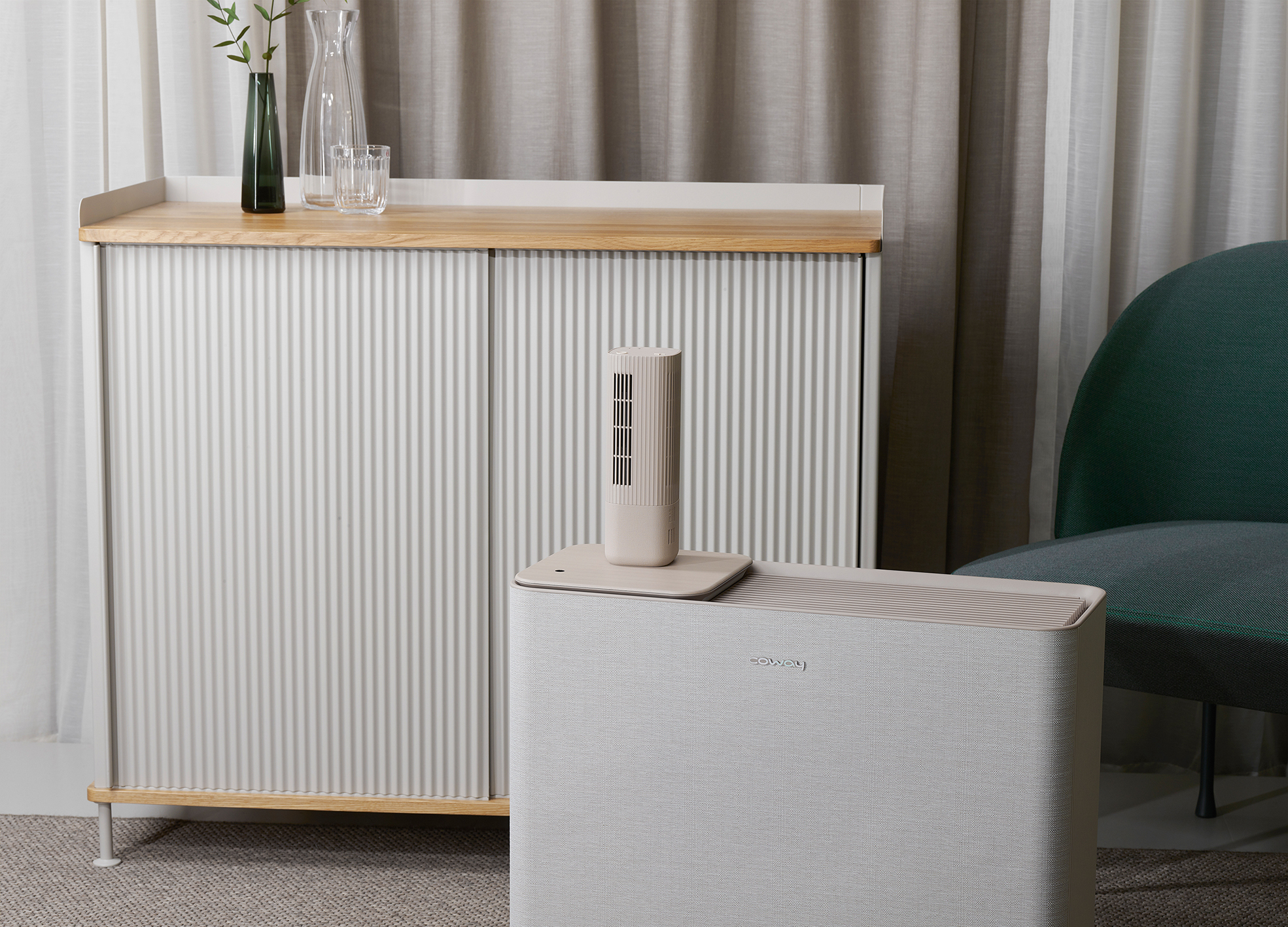 2020 red dot product design award，AP-1019D (Icon)，air cleaner，magnetic，