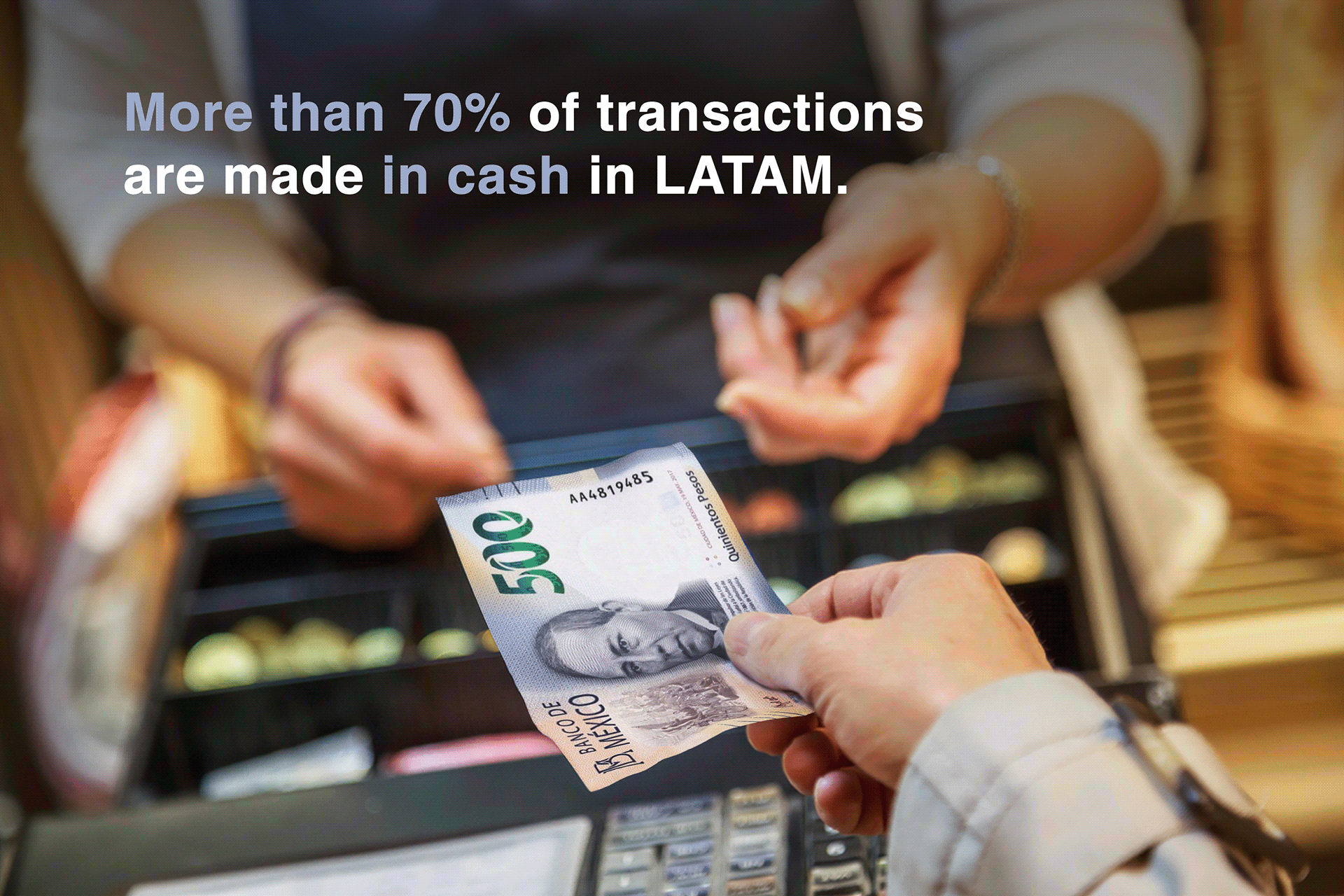 New retail，Cash transaction，