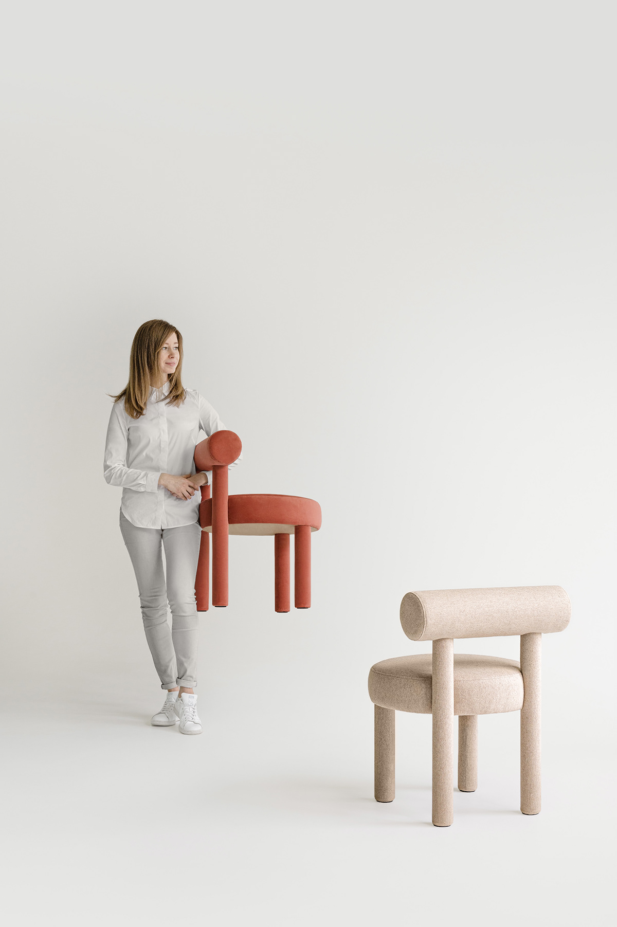 New noum furniture series，The 100th anniversary of Bauhaus，cylinder，