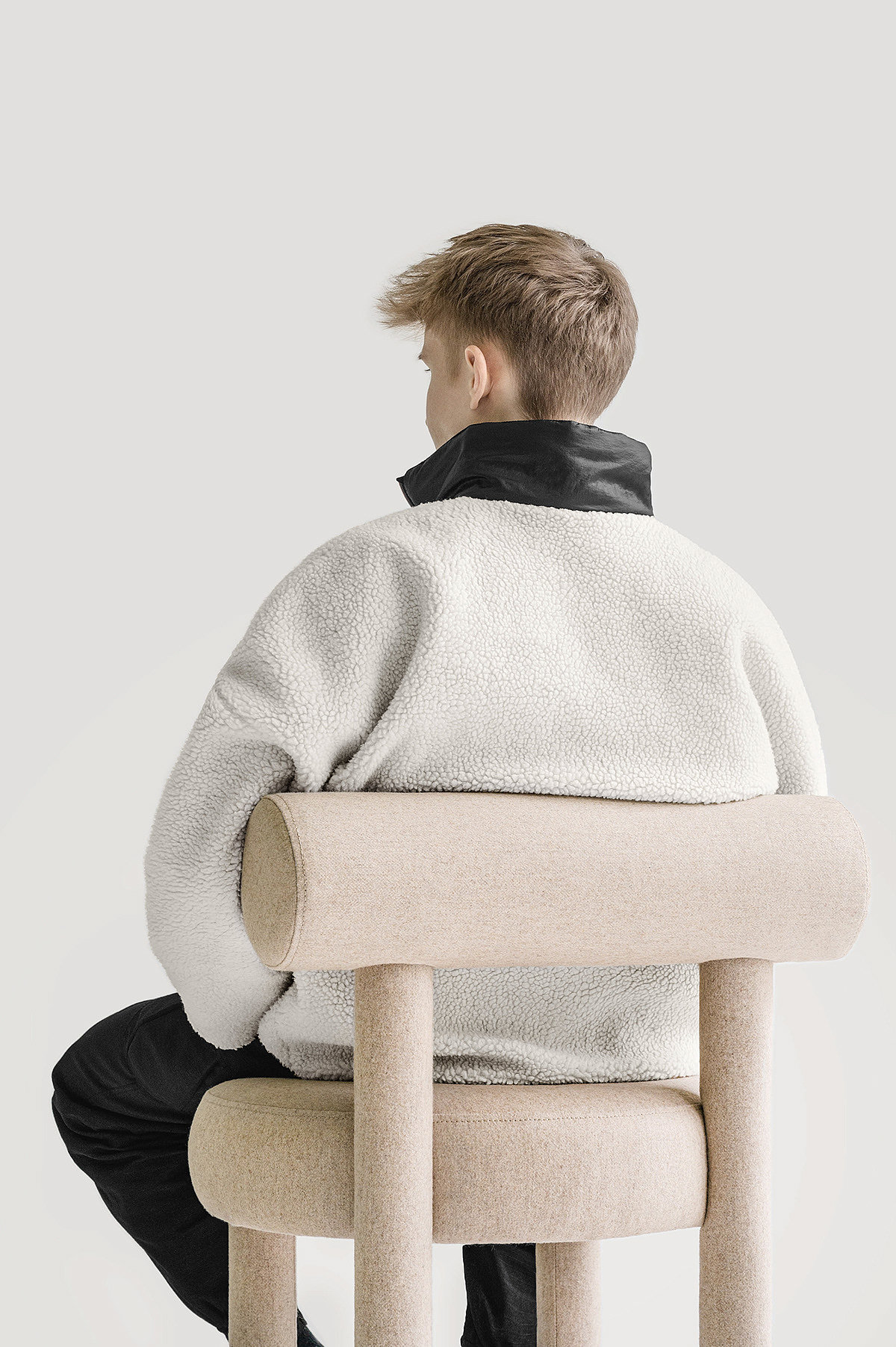 New noum furniture series，The 100th anniversary of Bauhaus，cylinder，
