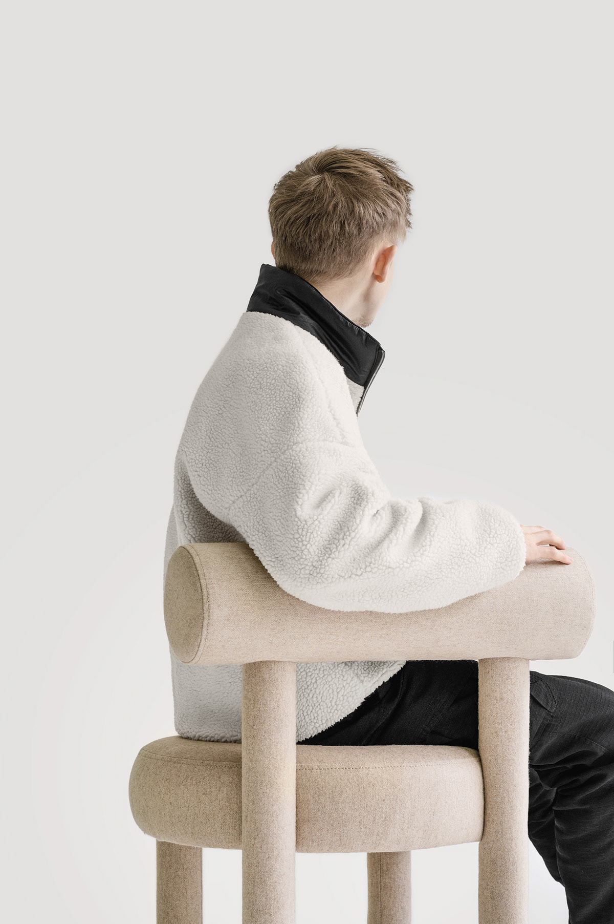 New noum furniture series，The 100th anniversary of Bauhaus，cylinder，