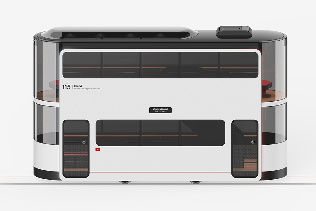 double-deck，Driverless tram，epidemic situation，