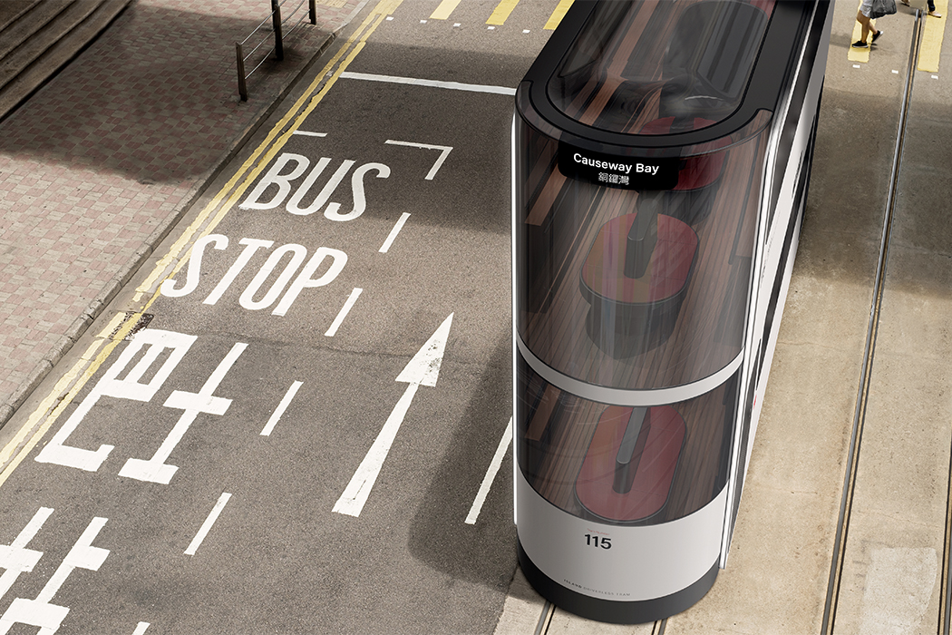 double-deck，Driverless tram，epidemic situation，