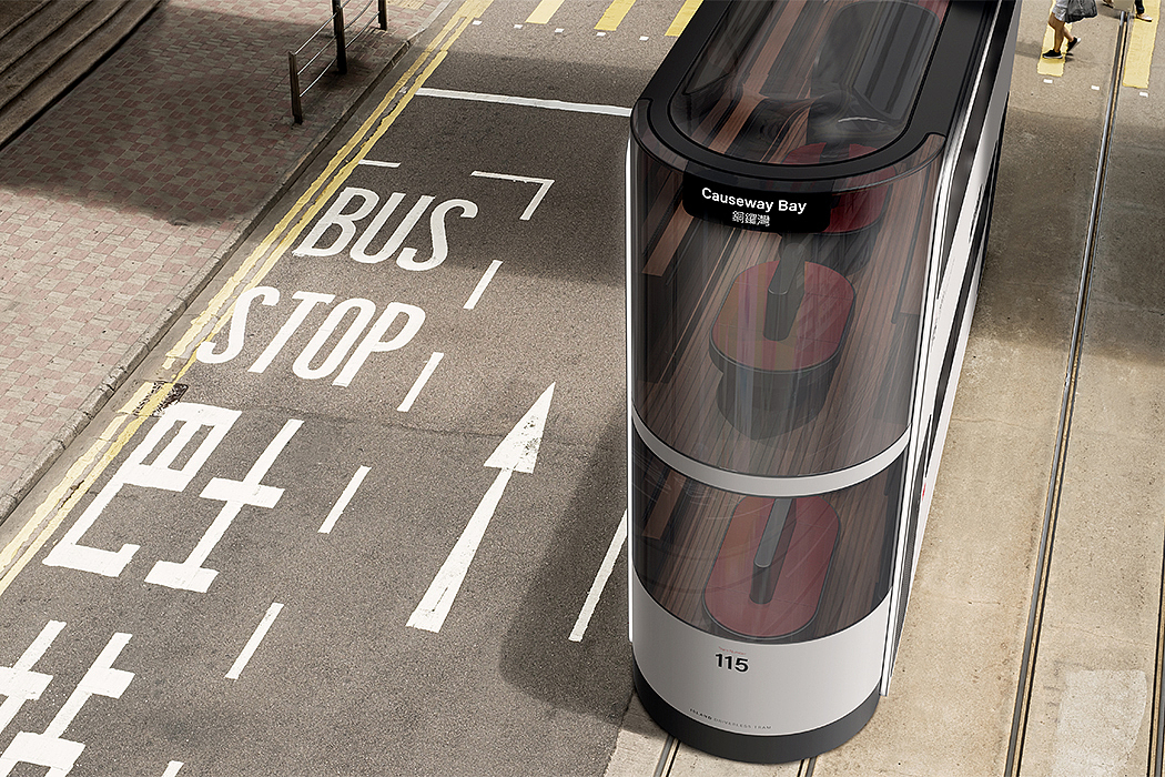 double-deck，Driverless tram，epidemic situation，
