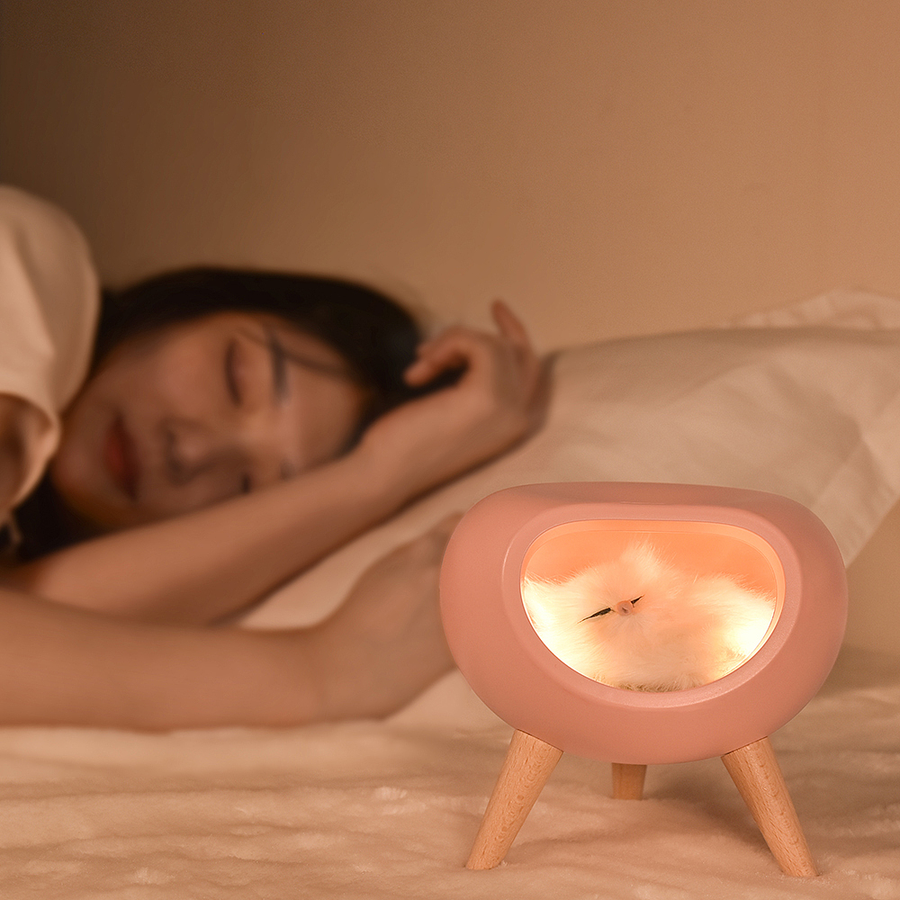 Atmosphere lamp，Night light，Cat house，Bathe in light，