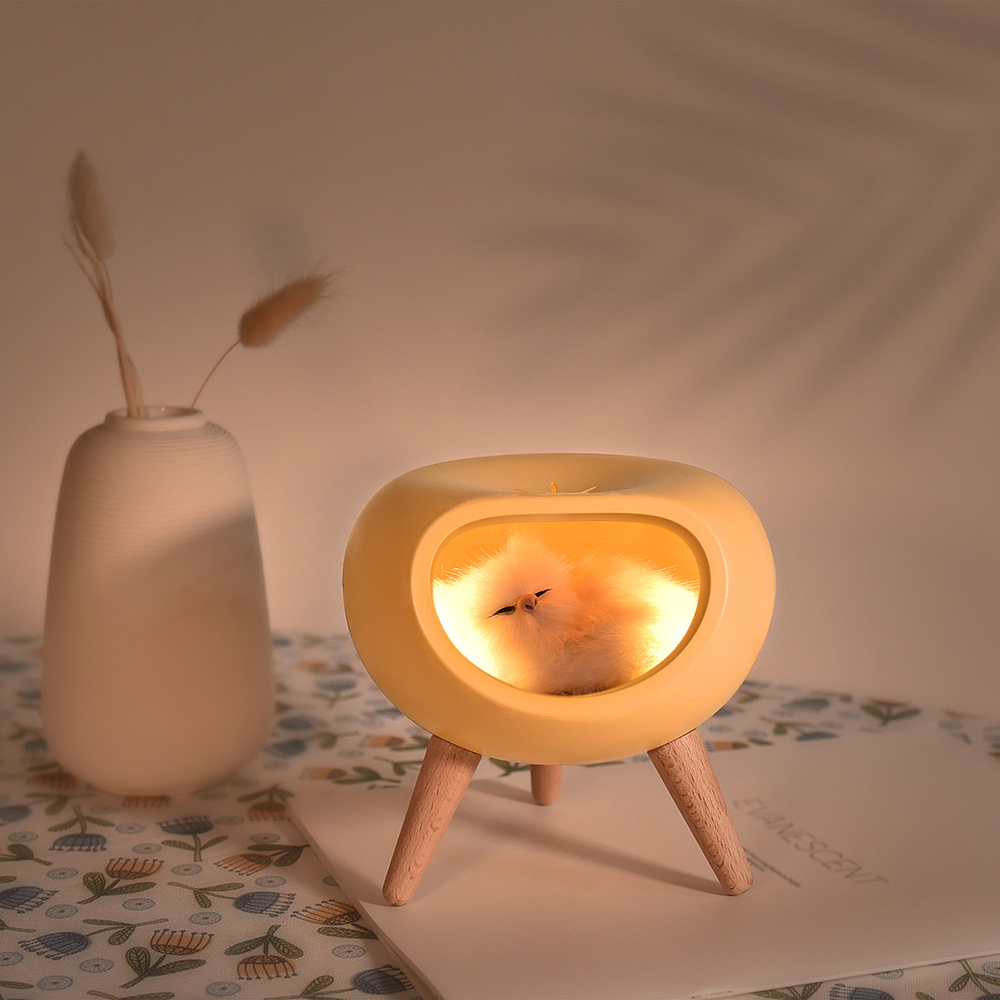 Atmosphere lamp，Night light，Cat house，Bathe in light，