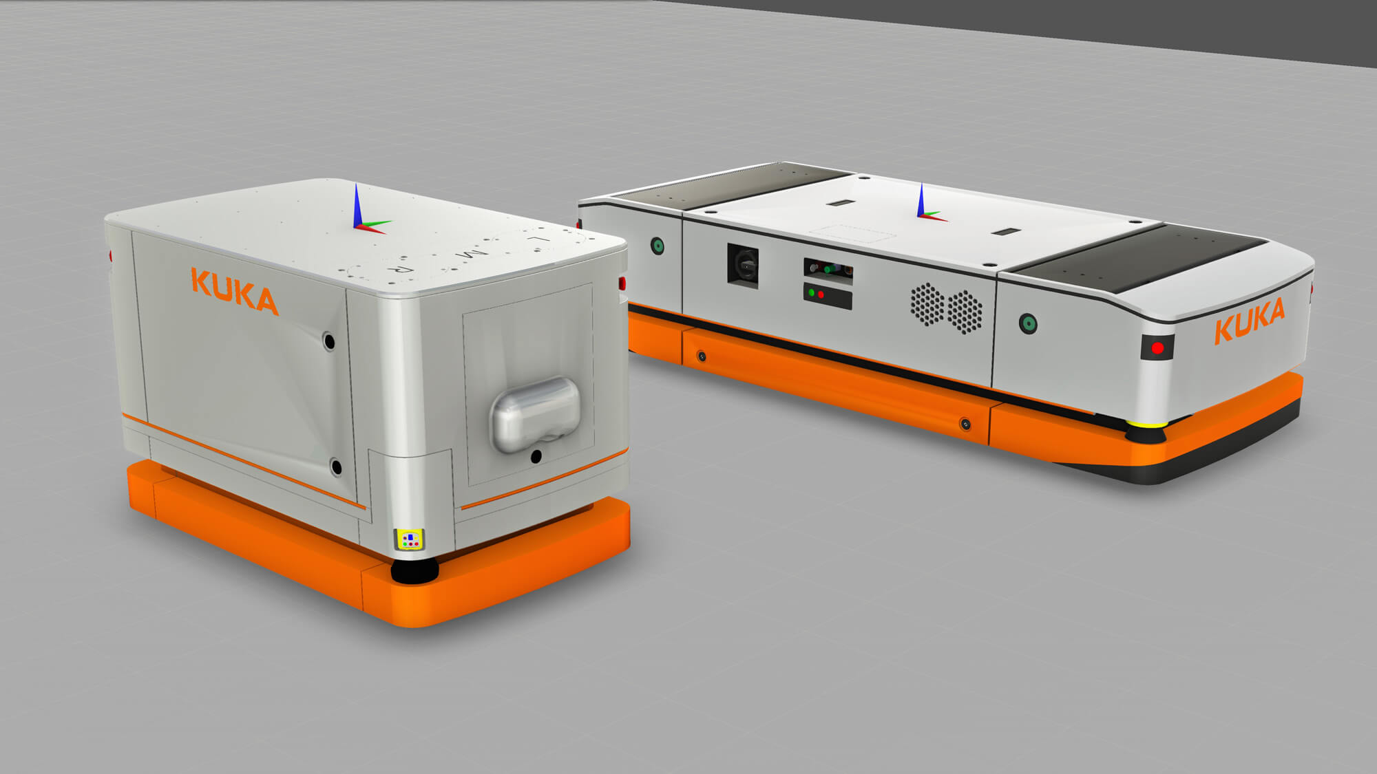 KUKA KMP 1500，Mobile platform，Means of transport，2020 red dot product design award，